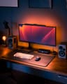 Dark and Cosy Desk Setup in Malaysia - Remote Work Setup