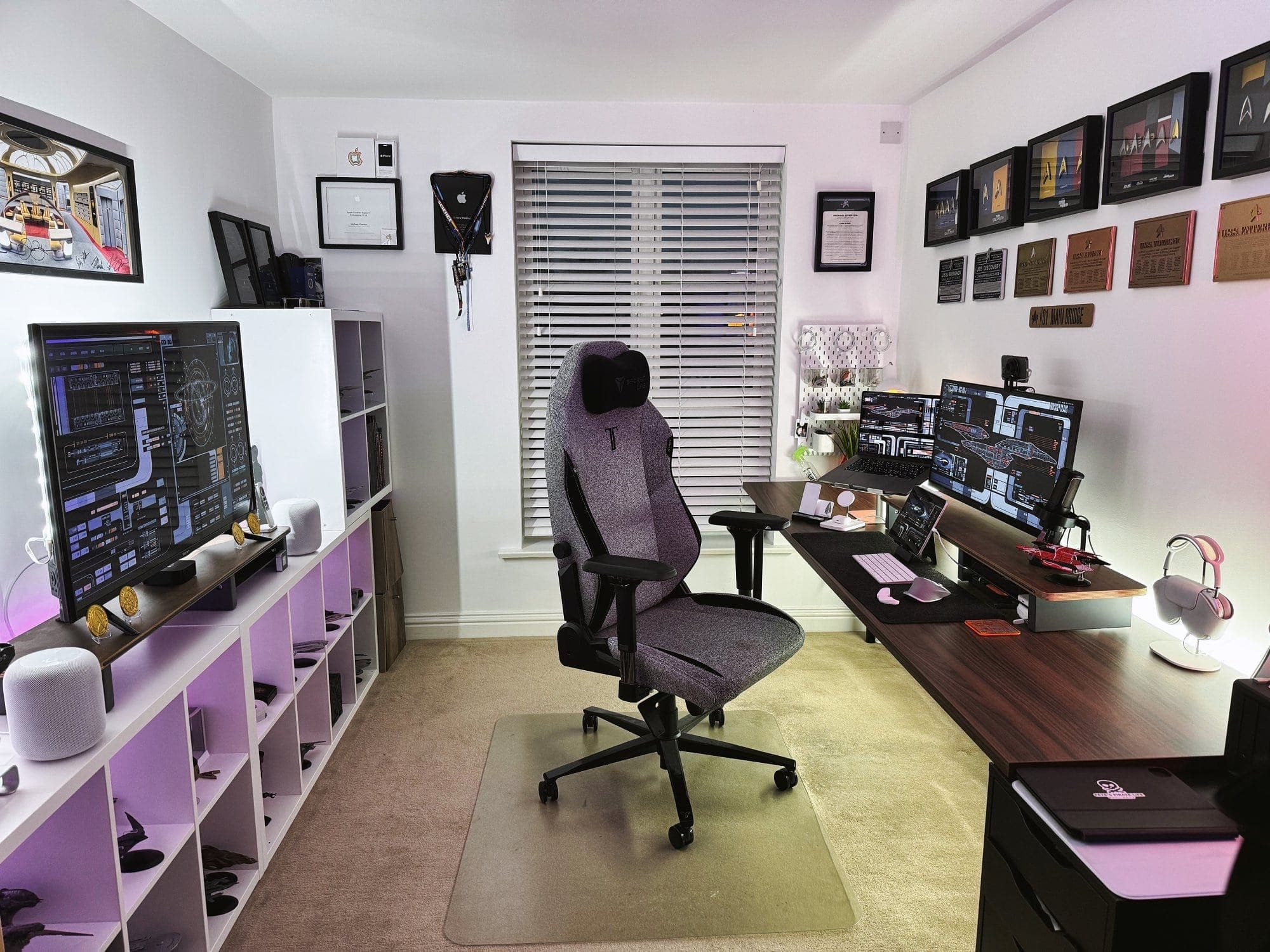 Geek Home Office in Woking, UK